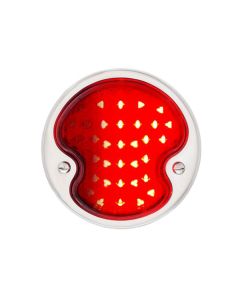 1932 Ford Pickup LED Sequential Tail Light Assembley - Stainless Housing - Left