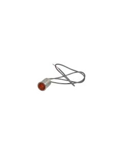 Ford Pickup Truck Bed Roll Lights - 1-1/4 Diameter - Amber Lens - Styleside/Flareside Bed Only