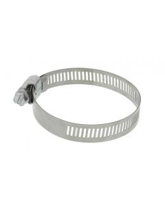 1948-1992 Ford Pickup Air Cleaner Clamp For Two Barrel Carburetor, Stainless Steel, 2 5/8"
