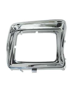 1978-79 Ford Pickup Right Head Lamp Door With Rectangular Head Lamp - Chrome