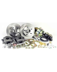 1957-64 Ford F-100 Pickup Power Front Disc Conversion Brake Kit- Legend Series