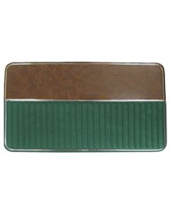Ford Pickup Truck Door Trim Panels - Green Vinyl - Ford F100 & Ford F250 Ranger Or XLT