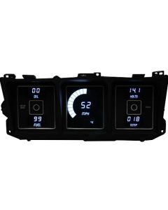 1973-1979 Ford Truck -Direct Replacement LED Digital Gauge Cluster- White