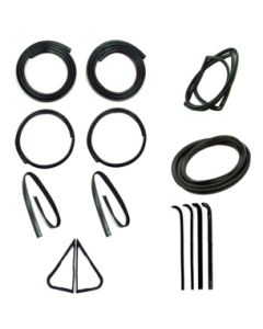1967-1970 Ford Truck, Complete Body Weatherstrip Seal Kit With Trim Groove