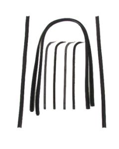 1967-1970 Ford Truck, Beltline Molding And Run Channel Kit, 6 Piece