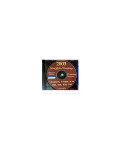 2003 Ford F250 and F-350 Workshop Manual On CD