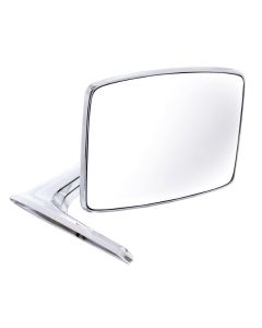 Chrome Outside Mirror With Convex Glass, RH
