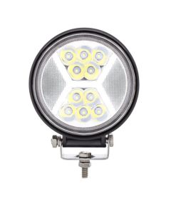 4.5 inch 24 High Power LED Work Light With X Light Guide, White