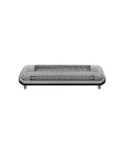 Chrome License Plate Light With White LED 3rd Brake Light