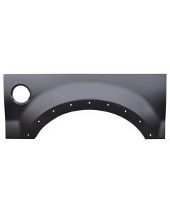 2004-2008 Ford Pickup Truck Bed Wheel Arch Upper Repair Panel - With Fuel & Moulding Holes - Left