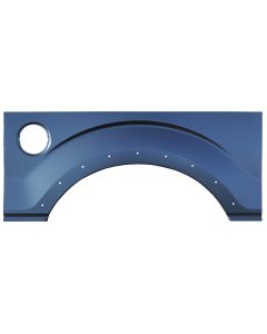 2009-2014 Ford Pickup Truck Bed Wheel Arch Upper Repair Panel - With Moulding Holes - Left