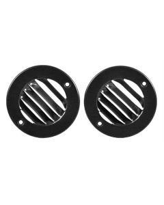 1961-1966 Ford Pickup Truck Windshield Defroster Vent Covers - Black