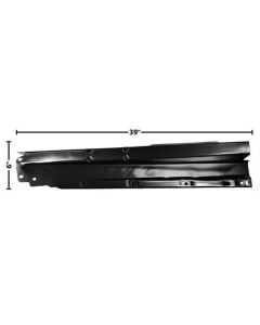 1973-1986 Ford Pickup Truck Inner Fender Shield & Hinge Support - Left