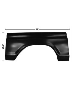 1973-1979 Ford Pickup Truck Complete Wheel Arch - Right