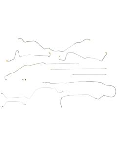 1994-96 Ford F-250 & F350 2 Wheel Drive Power Disc Brake Line Set, Original Or Stainless Steel