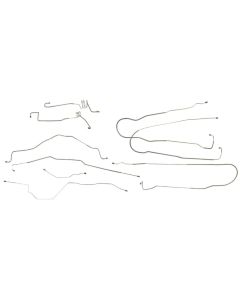 1994-96 Ford F-150 2 Wheel Drive Power Disc Brake Line Set, Original Or Stainless Steel