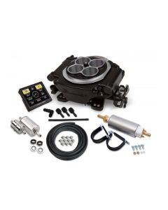 Holley Sniper 650HP EFI Self-Tuning Kit Master Kit  with Black Ceramic Finish