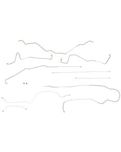 1991-93 Ford F-250 & F350 2 Wheel Drive Power Disc Brake Line Set, Original Or Stainless Steel