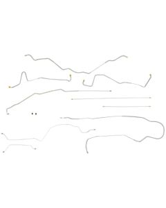 1990 Ford F-250 & F-350 4X4 Standard Cab Longbed Power Disc Brake Line Set, Original Or Stainless Steel