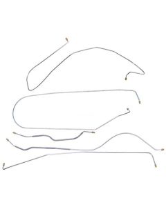 1953-56 Ford F-100 2-Wheel Drive Pre-Bent Brake Line Set, Original Or Stainless Steel