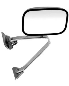 1980-1989 Ford Pickup Truck Outside Rear View Mirror - Manual Control - Left or Right