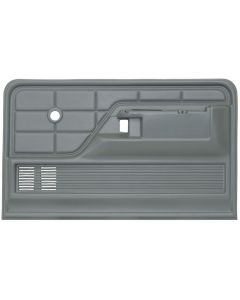 1973-1979 Ford Pickup Door Panels - Moded Black Plastic