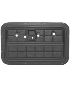 1968-1972 Ford Pickup Truck Door Panels - Moded Black Plastic