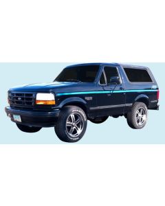 1991-1992 Ford F150 Bronco Nite Truck Stripe Kit, Pink