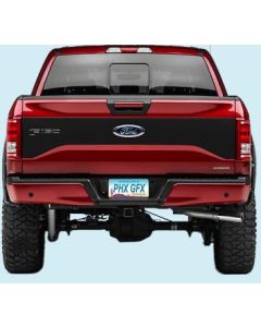 2015-2017 Ford F-150 Tailgate Decal Kit, Matte Black