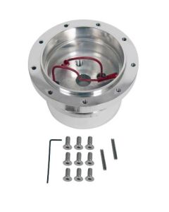1964-1977 Ford F-Series  Lecarra Steering Wheel Hub Adapter Kit - For 9  Bolt Mount, Billet