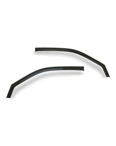 1997-2004 Ford Pickup Truck Ventgard Snap Style Window Deflectors - Front - Smoke