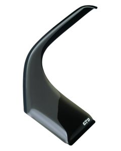 1997-2004 Ford Pickup Truck Ventgard Bubble Style Window Deflectors - Front - Smoke