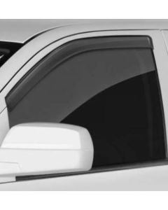1980-1996 Ford Pickup Truck Ventgard Sport Style Window Deflector Set - Front and Rear - Carbon Fiber Look
