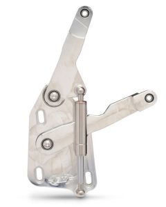 1953-1956 F100 Pickup Truck Billet Aluminum Hood Hinges - Steel Hood - Raw Machined Finish
