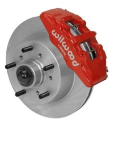 1957-1967 Ford F-100 Wilwood Classic Series Dynapro 6A Front Brake Kit, Red