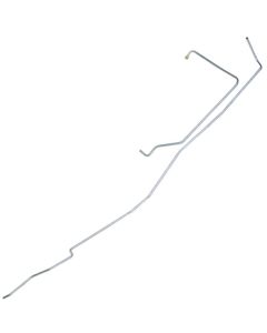 1967-70 Ford F-100 & F-250 Pickup Main Fuel Lines - 2 Piece, Cab Tank To Pump - Stainless Steel