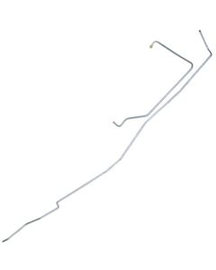 1967-70 Ford F-100 & F-250 Pickup Main Fuel Lines - 2 Piece, Cab Tank To Pump - Original Steel