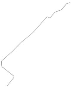 1971-72 Ford F-100 & F-250 Pickup 3/8" Main Fuel Line - 1 Piece, Frame Tank To Pump - Stainless Steel