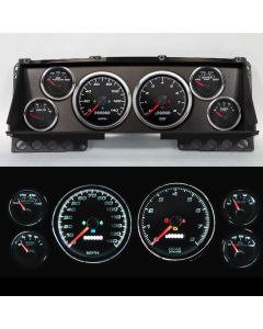 1987-1991 Ford F-Series Pick Up New Vintage Performer Series Gauge Kit, Black
