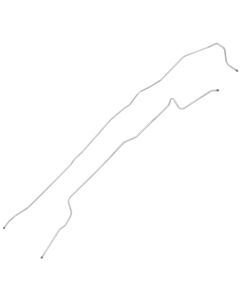 1987-90 Ford F-150 Pickup 2WD Longbed 3/8" Main Fuel Lines - 2 Piece, Rear Tank To Splitter - Original Steel