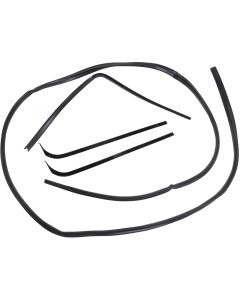 Ford Weatherstrip Channel Belt Seal Kit,Driver Side And Passenger Side,10 Pieces, 1967-1970