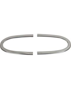 F-Series Front Of Hood Trim Moldings,Pair,48-50