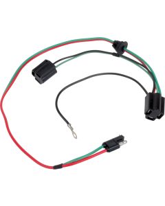 Headlight Socket Wire - With 2 Sockets - With Grommet - 23 Long - Ford Only