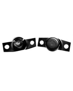 Ford Bronco - Tailgate Trunions, Black, 1966-1977