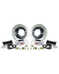 1966-75 Ford Bronco Manual Front Disc Brake Kit, MP Rallye Series