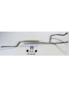 1966-1974 Bronco V8 302 Single Exhaust System With Stock Muffler
