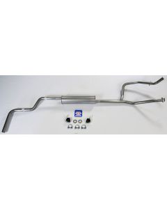 1966-1974 Bronco V8 302 Single Exhaust System With Stock Muffler