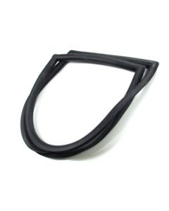 1966-1977 Ford Bronco, Left Quarter Window Seal, Without Trim Groove