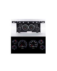 1980-1986 Ford Bronco CFR Series Gauge Kit, Blue