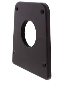 1966-1977 Ford Bronco Anodized Billet Aluminum Steering Column Cover, Black